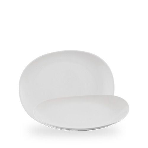 Piatto Organic 26 x 21,8 cm Opal White - Churchill