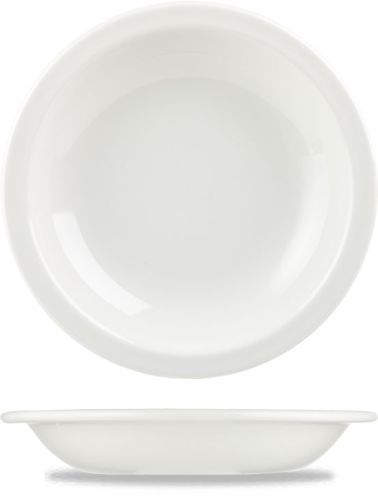Piatto Zuppa Falda 21 Cm White Nova - Churchill