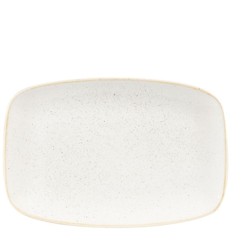 Piatto Chef Oblungo N 9 Stonecast Barley White - Churchill