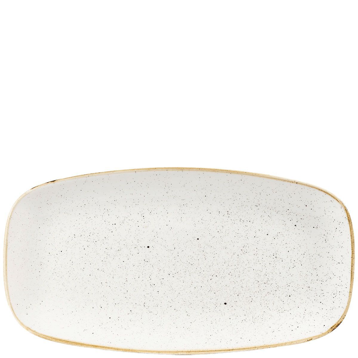 Piatto Chef Oblungo N 4 Stonecast Barley White - Churchill