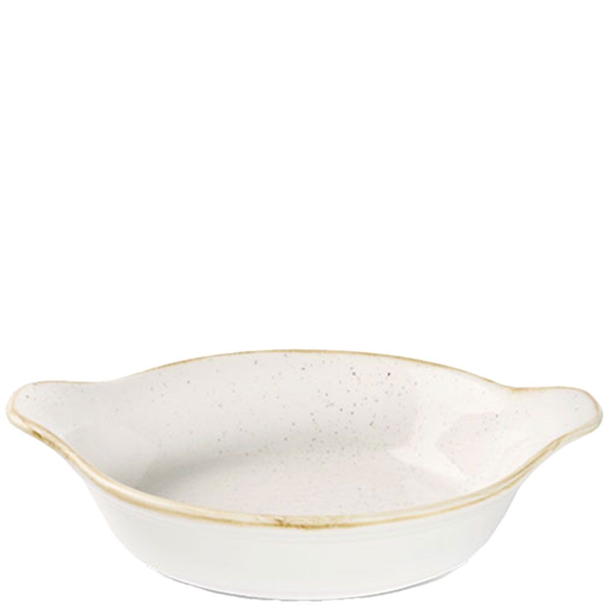Tegame Servizio Grande Con Manici 30 Cl Stonecast Barley White - Churchill