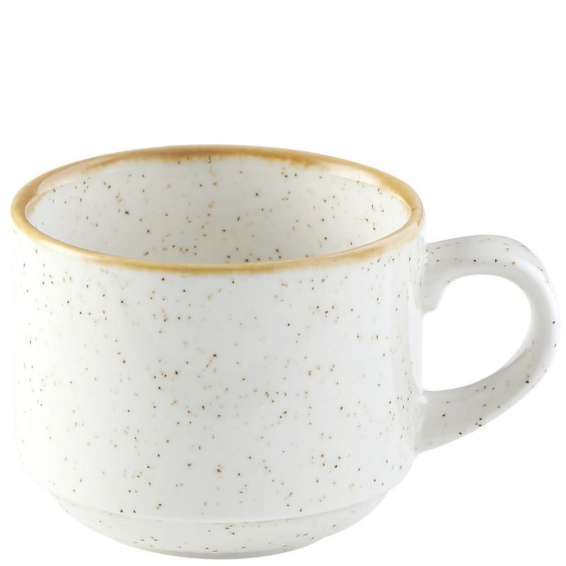 Tazza Impilabile Stonecast Barley White - Churchill