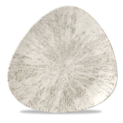 Piatto Triangolare 26,5 Cm Studio Prints Stone Agate Grey - Churchill