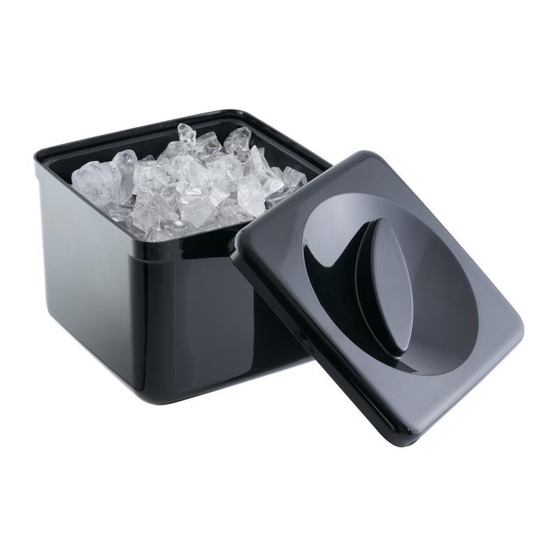 Secchiello ghiaccio 20 x 20 cm Nero - APS