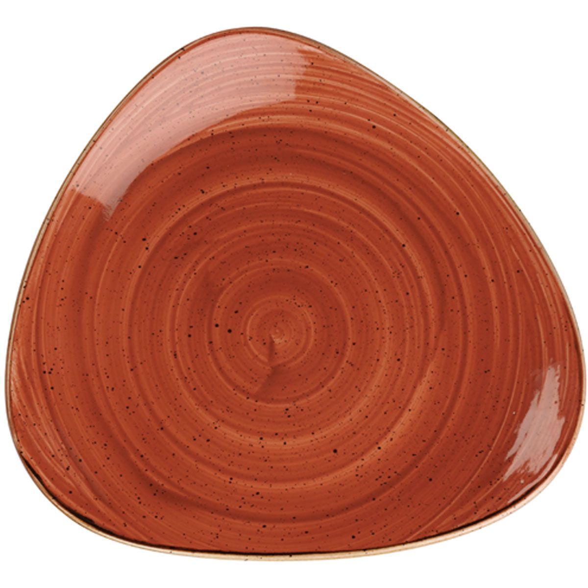 Piatto Triangolare 31,1 Cm Stonecast Spiced Orange - Churchill
