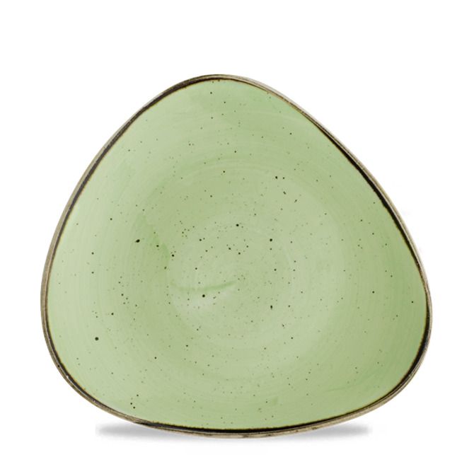 Piatto Triangolare 22,9 Cm Stonecast Sage Green - Churchill