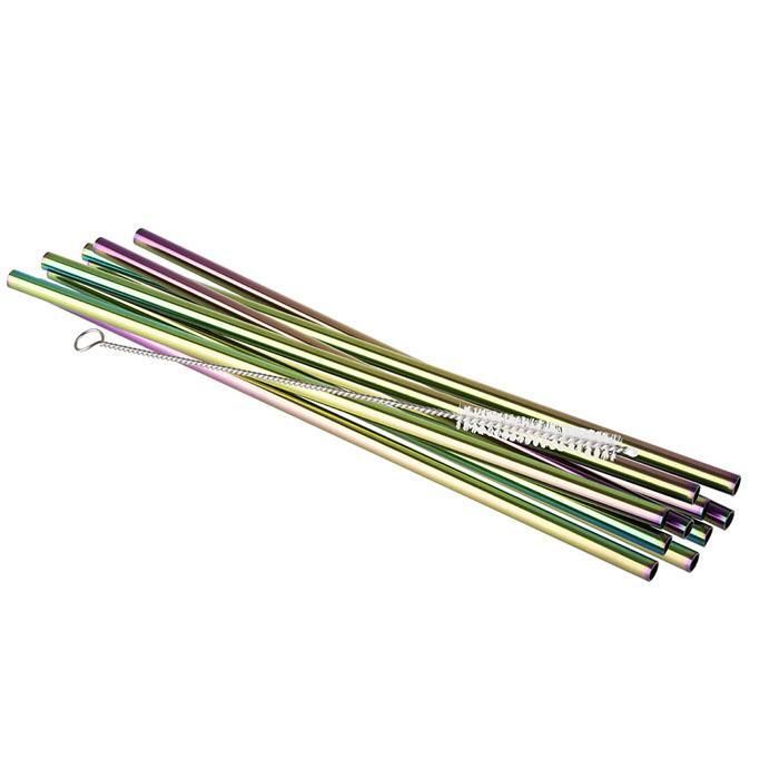 Set 10 cannucce 21,5 cm Verde - APS