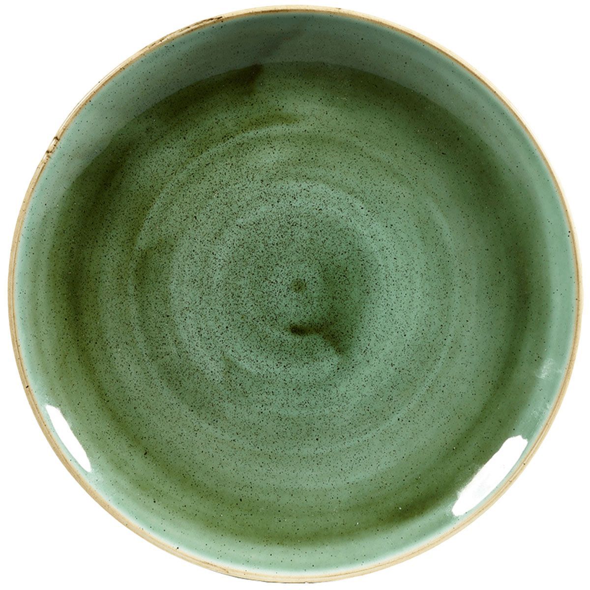 Piatto Piano 21,7 Cm Stonecast Samphire Green - Churchill