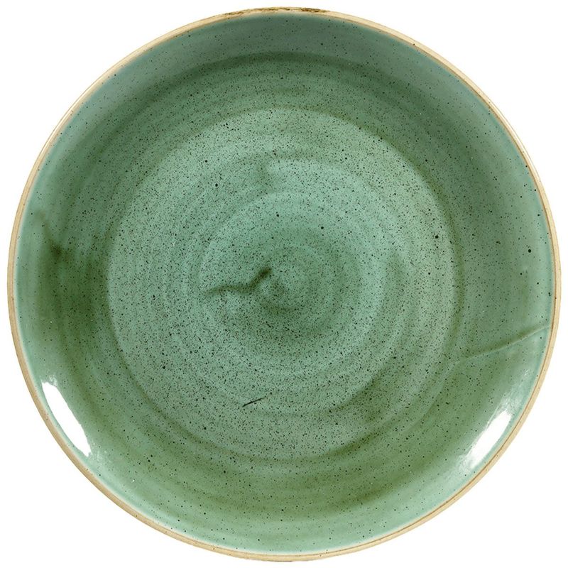 Piatto Piano 26 Cm Stonecast Samphire Green - Churchill
