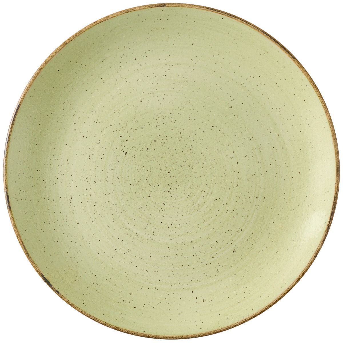 Piatto Piano 26 Cm Stonecast Raw Green - Churchill