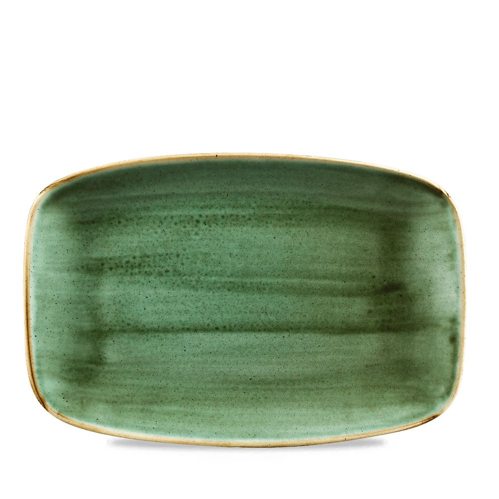 Piatto Rettangolare Chefs 19,9 cm Stonecast Samphire Green - Churchill