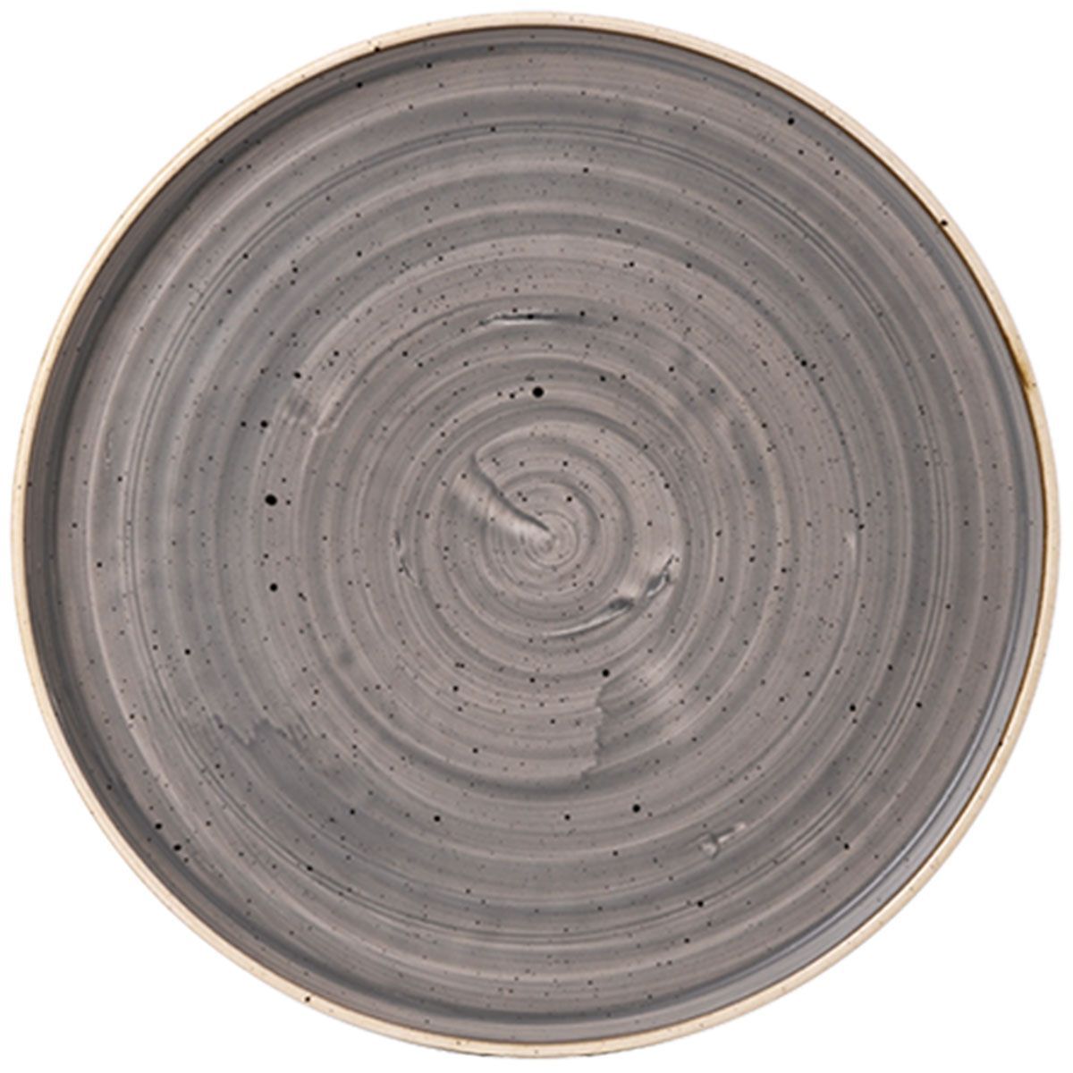 Piatto Bordo Verticale 27,5 Cm Stonecast Peppercorn Grey - Churchill