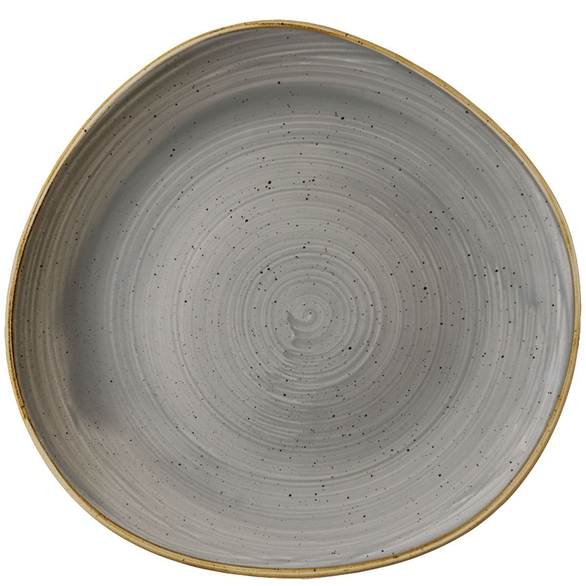 Piatto Piano Organic 28,6 Cm Stonecast Peppercorn Grey - Churchill