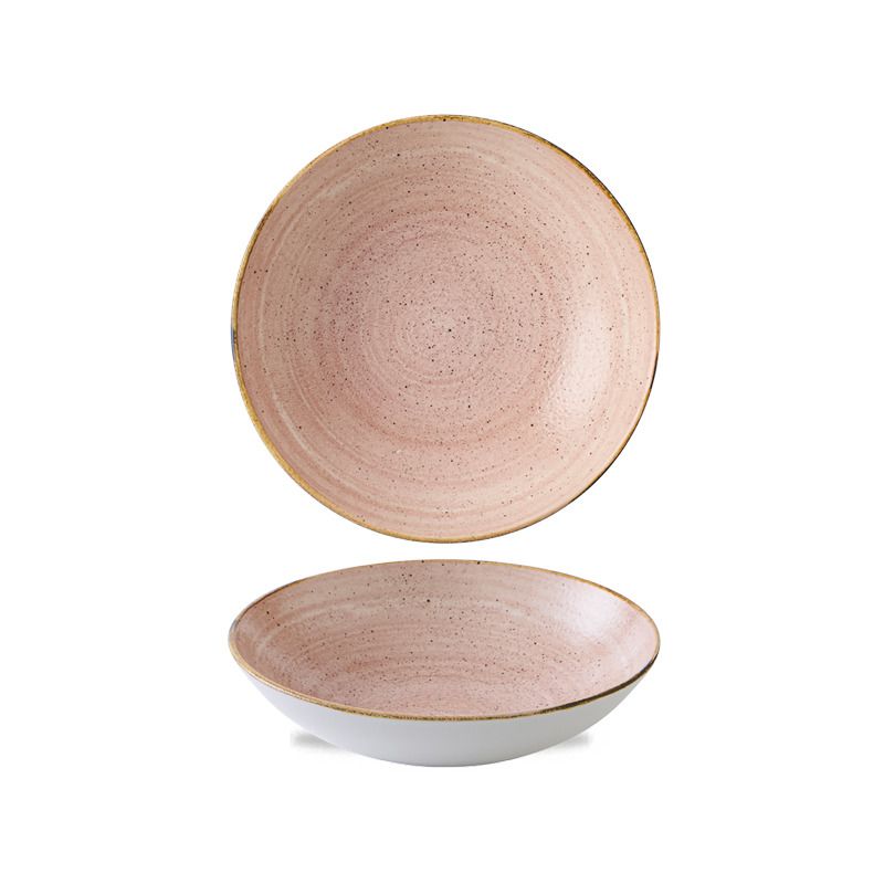 Piatto Fondo 24,8 Cm Stonecast Raw Terracotta - Churchill