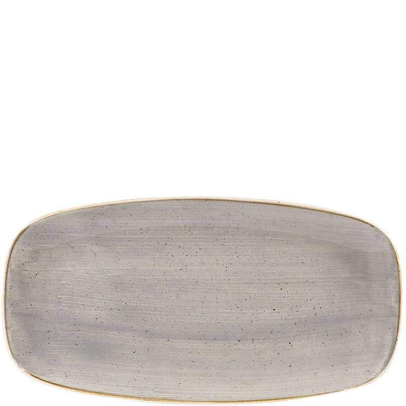 Piatto Oblungo 26,9 X 12,7 Cm Stonecast Peppercorn Grey - Churchill