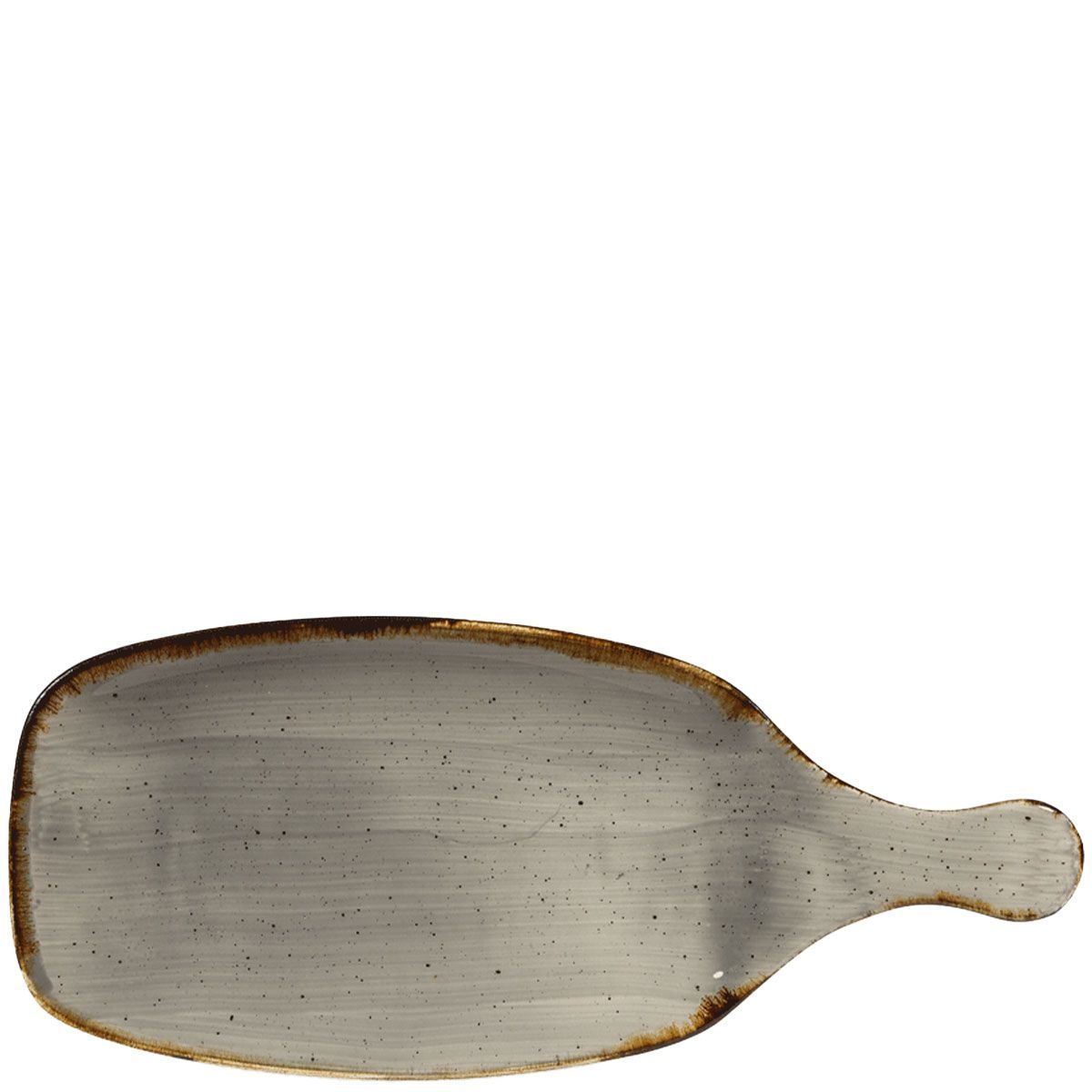 Piatto Servizio Con Manico 28,4 Cm Stonecast Peppercorn Grey - Churchill