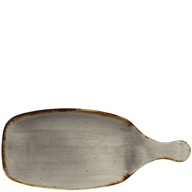 Piatto Servizio Con Manico 28,4 Cm Stonecast Peppercorn Grey - Churchill