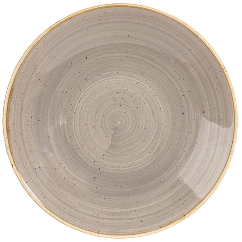 Piatto Fondo Coupe 22,5 Cm Stonecast Peppercorn Grey - Churchill