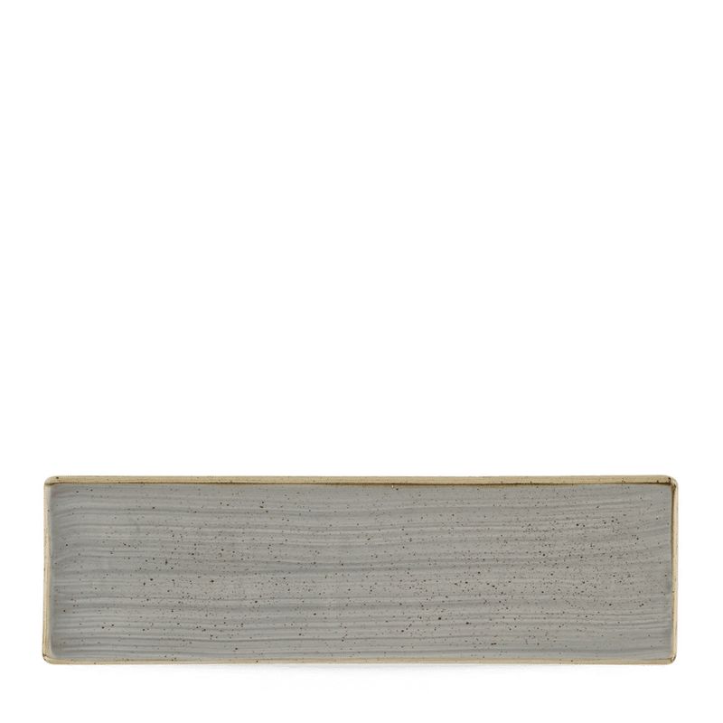 Piatto Rettangolare 30X9 cm Stonecast Peppercorn Grey - Churchill