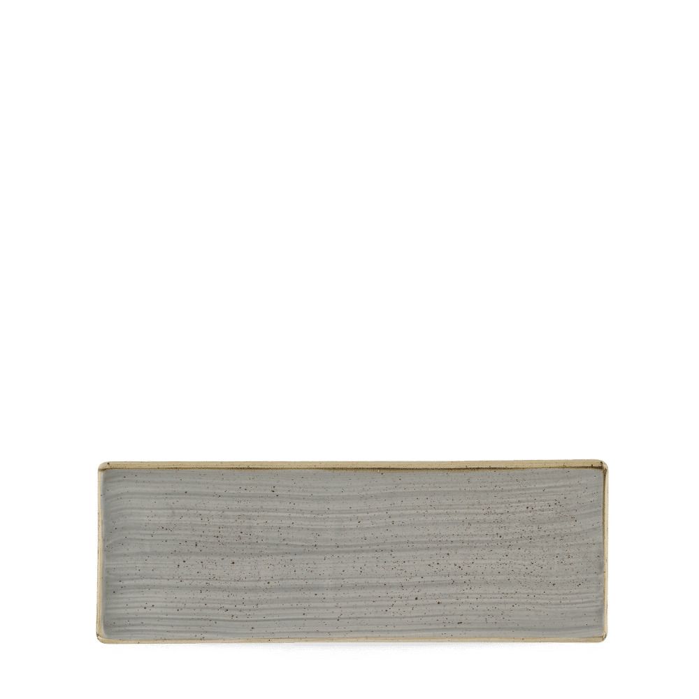 Piatto Rettangolare 25X9 cm Stonecast Peppercorn Grey - Churchill