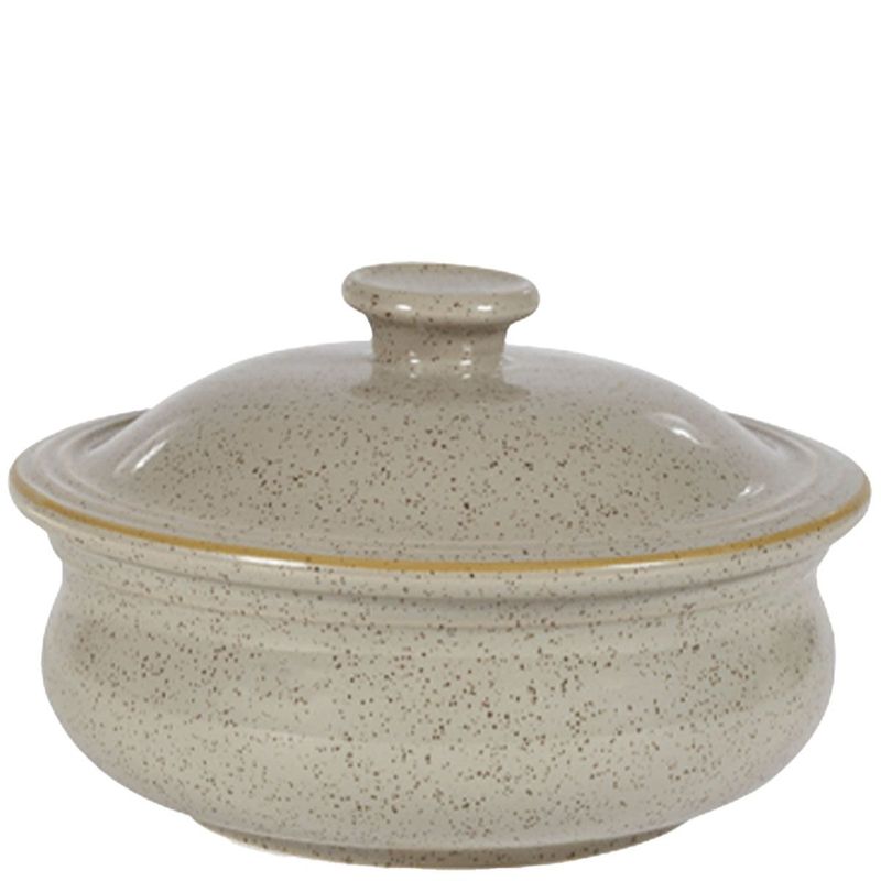 Ciotola Zuppa con coperchio 14 Cm Stonecast Peppercorn Grey - Churchill