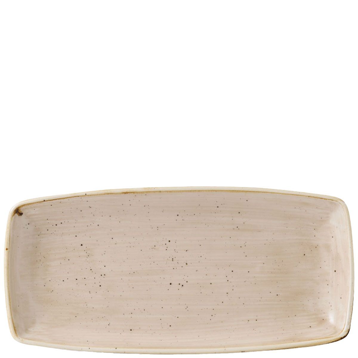 Piatto Oblungo 29,5 X 15 Cm Stonecast Nutmeg Cream - Churchill