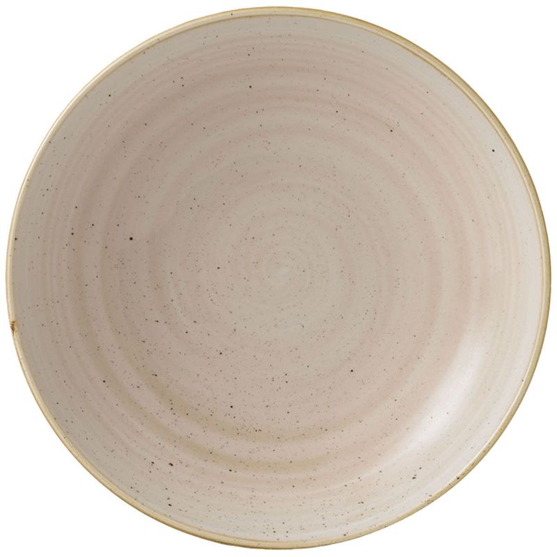 Ciotola Fonda Coupe 24,8 Cm Stonecast Nutmeg Cream - Churchill