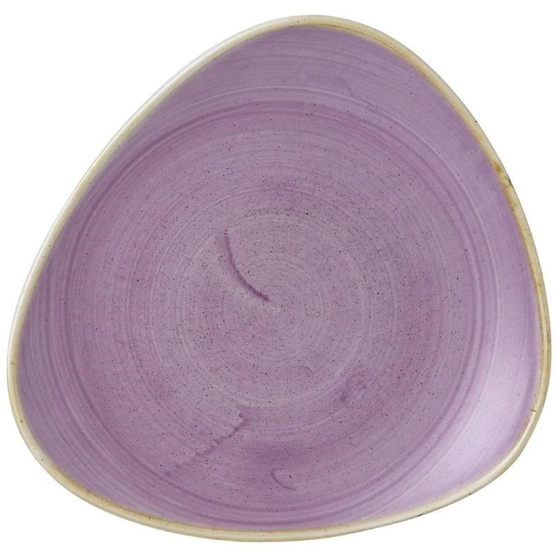 Piatto Piano Triangolare 22,9 Cm Stonecast Lavender - Churchill