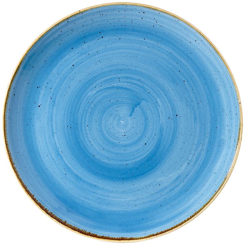 Piatto Piano Coupe 28,8 Cm Stonecast Cornflower Blue - Churchill