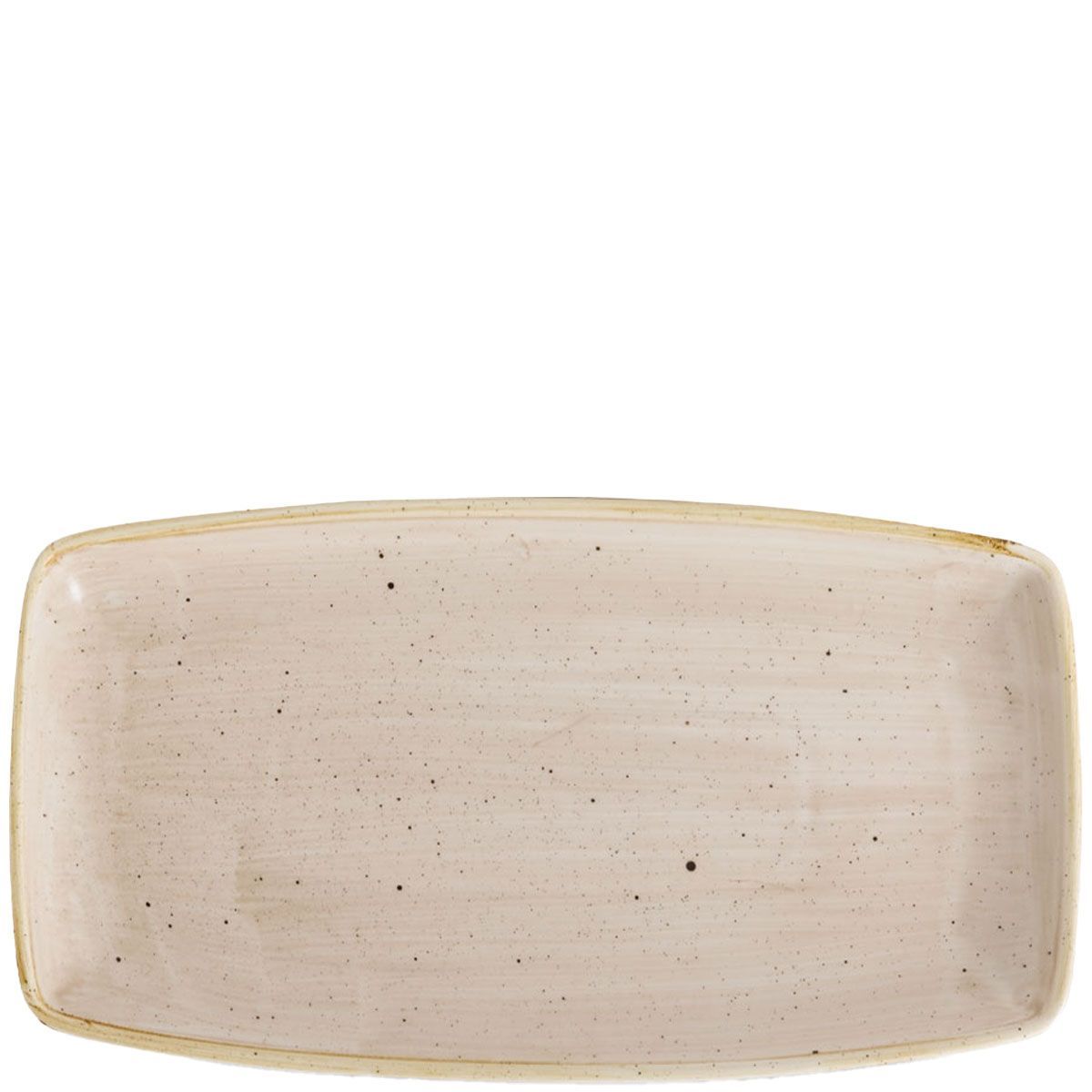 Piatto Oblungo 34,5 X 18 Cm Stonecast Nutmeg Cream - Churchill