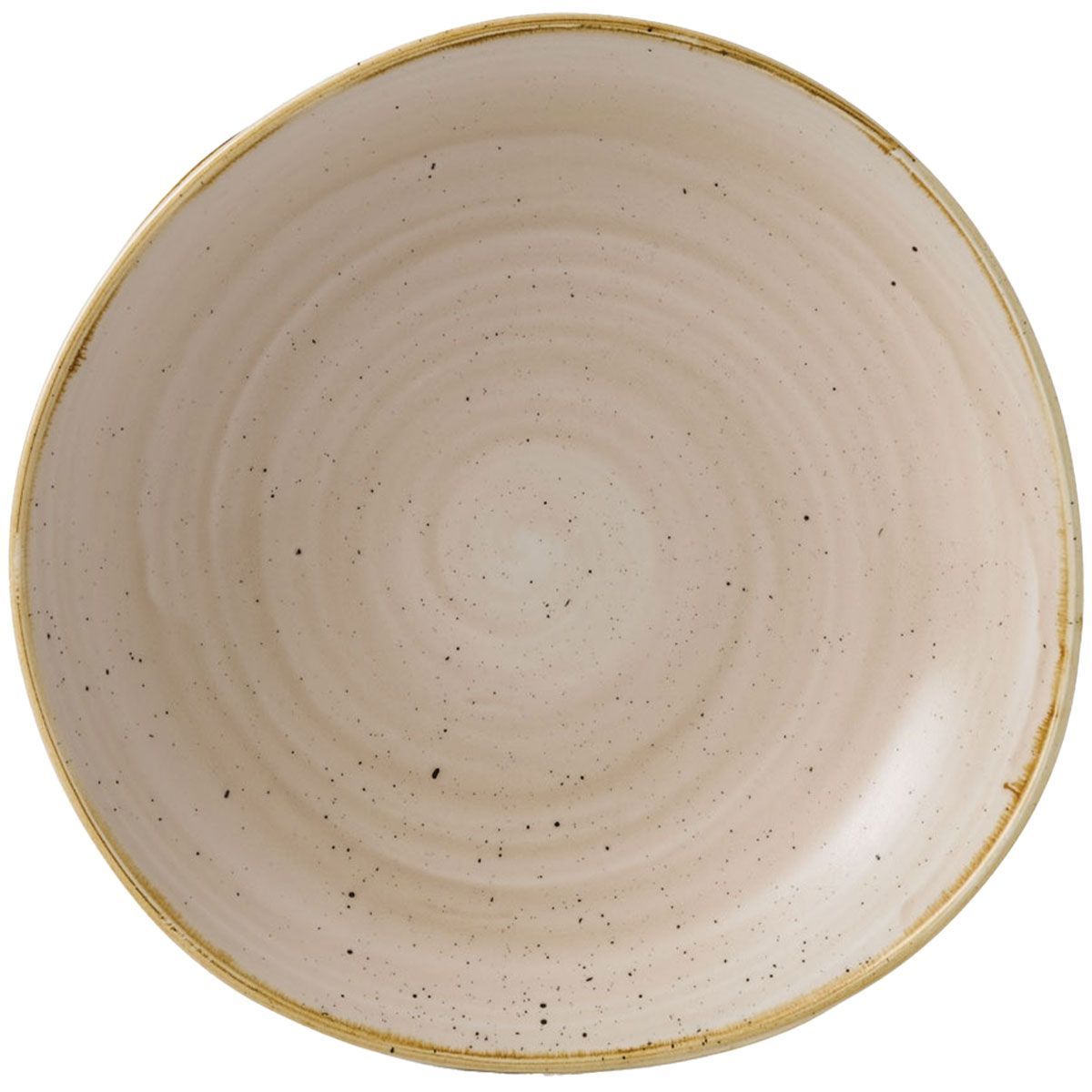Piatto Fondo Organic 25,3 Cm Stonecast Nutmeg Cream - Churchill