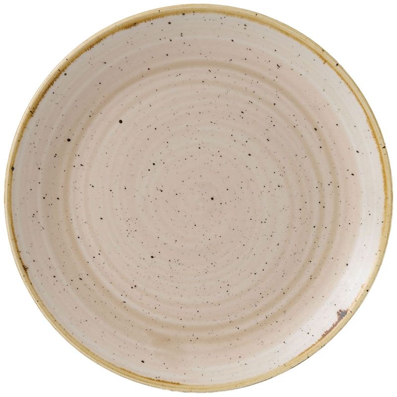 Piatto Piano Coupe 32,4 Cm Stonecast Nutmeg Cream - Churchill