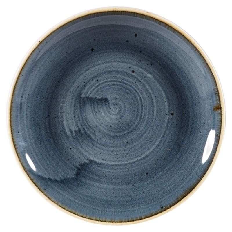 Piatto Piano Coupe 23,2 Cm Stonecast Blueberry - Churchill