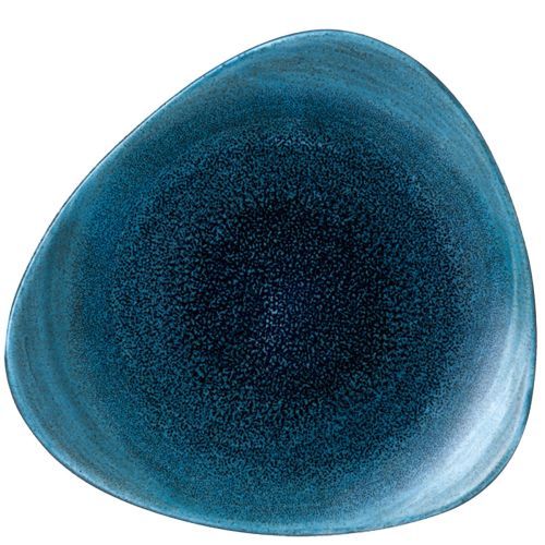 Piatto Triangolare 20,3 Cm Stonecast Aqueous Lagoon - Churchill