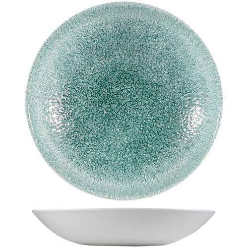 Piatto Fondo 24,8 Cm Studio Prints Raku Jade Grey - Churchill