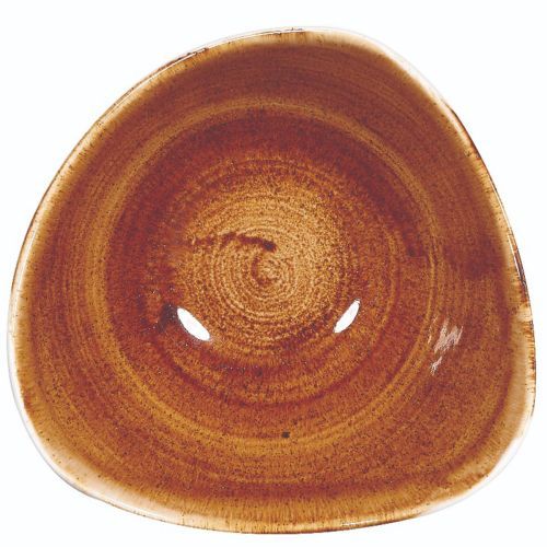 Ciotola Triangolare 15,3 Cm Stonecast Patina Vintage Copper - Churchill