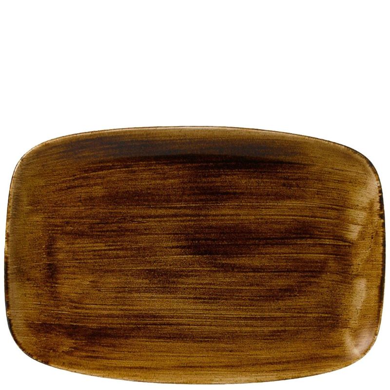 Piatto Oblungo 30 X 19,9 Cm Stonecast Patina Vintage Copper - Churchill