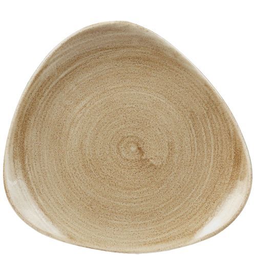 Piatto Triangolare 20,3 Cm Stonecast Patina Antique Taupe - Churchill