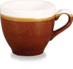 Tazzina Espresso 10 Cl Monochrome Cinnamon Brown - Churchill