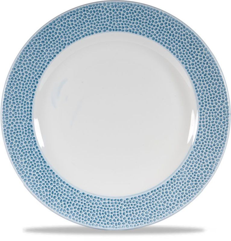 Piatto Piano 27,6 Cm Isla Spinwash Ocean Blue - Churchill