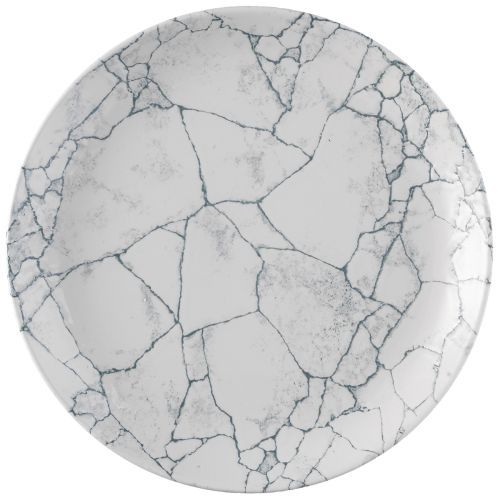 Piatto Piano 26 Cm Studio Prints Kintsugi Pearl Grey - Churchill