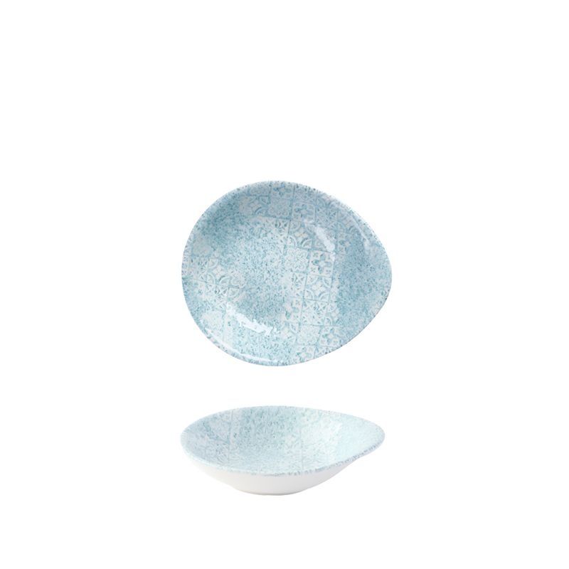 Ciotola 16 X 14,5 Cm Vintage Prints Med Tiles Aquamarine - Churchill