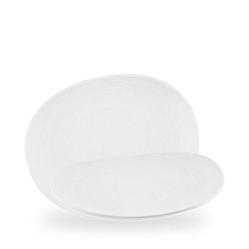 Piatto Opal 28 cm Inked Collection Elements Ice - Churchill