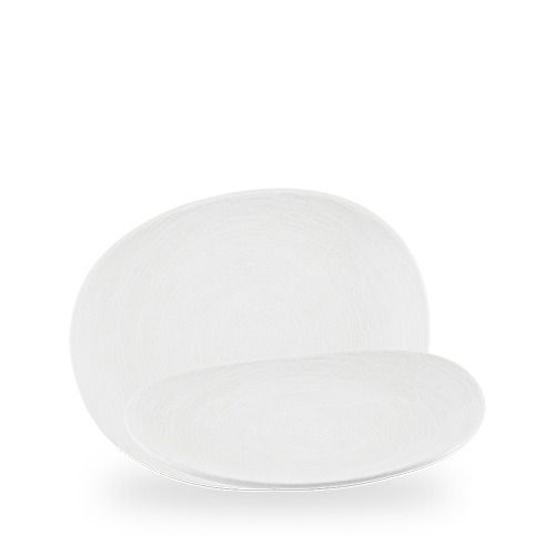 Piatto Opal 26 cm Inked Collection Elements Ice - Churchill