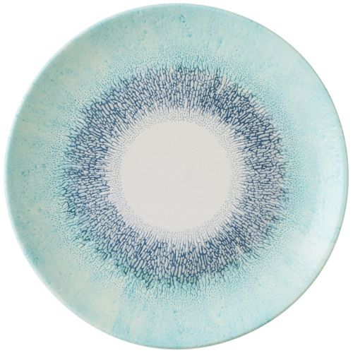Piatto Piano 26 Cm Studio Prints Fusion Aquamarine - Churchill
