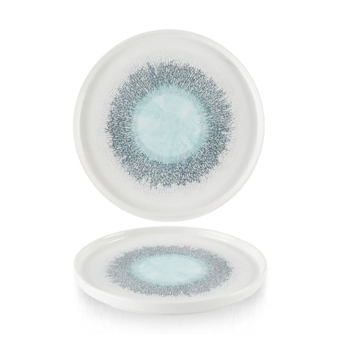 Piatto Bordo Verticale 26 Cm Studio Prints Fusion Aquamarine - Churchill