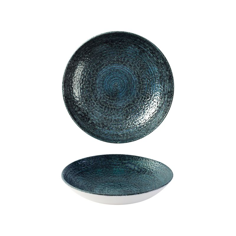 Piatto Fondo 24,8 Cm Studio Prints Homespun Chroma Marine - Churchill