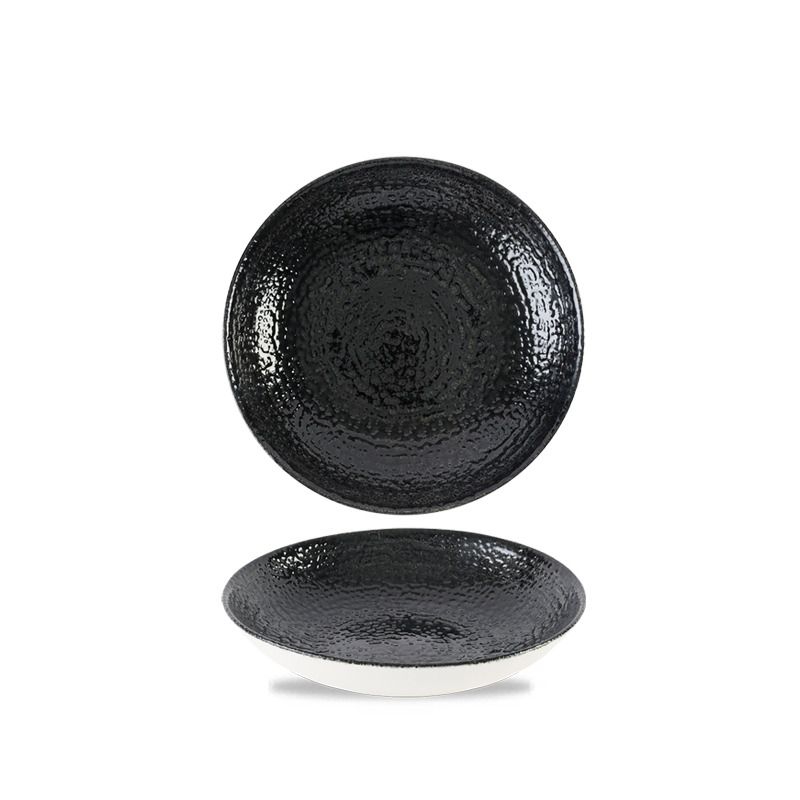 Piatto Fondo 24,8 Cm Studio Prints Homespun Chroma Carbon - Churchill