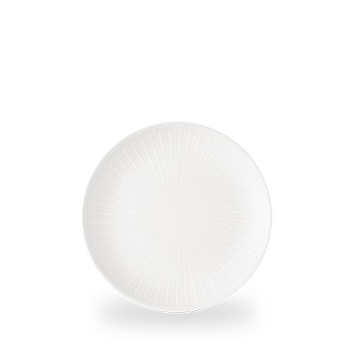 Piatto Piano Coupe 21,7 cm Inked Collection Era White - Churchill