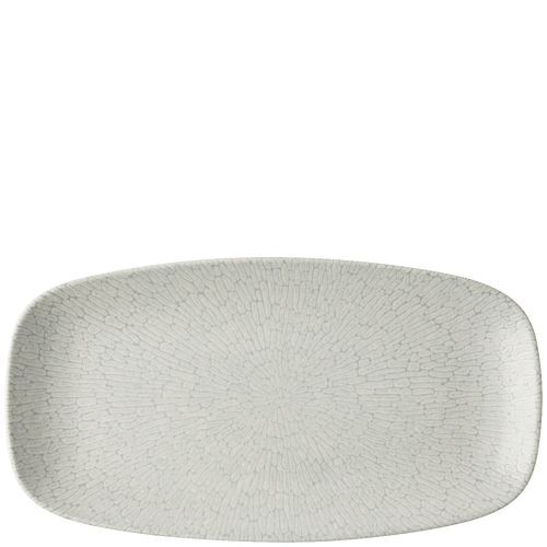 Piatto Oblungo 35,5 X 18,9 Cm Inked Collection Delta Grey - Churchill